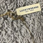 Lucky Brand  Blue Stone‎ Gold Tone Beaded Necklace Photo 4