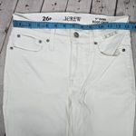 J.Crew Petite 9" demi-boot crop jean in white wash P26 NWT Photo 9