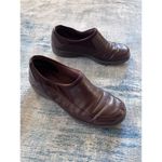 Easy Spirit Brown Leather Slip On Walking Loafer Size 7W Photo 1