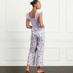 Hill House NWT Skylar Linen Pans Sea Creatures Blue Sz M Photo 1