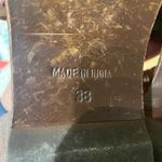 Free People  Torrence Leather Ankle Strap Brown and Purple Sandals size 38/7.5 Photo 8