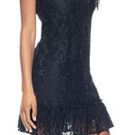 Scoop nyc black lace cami dress size large Photo 0