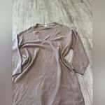 Chic Beige Long Sleeve Sweater Dress Tan Size 1X Photo 6