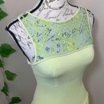Class Neon Green Lace Dress Size 6 Photo 5