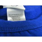 Spirit Jersey Walt Disney World Blue Womens Medium Shirt Long Sleeve Silver Spellout‎ Photo 4