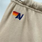 Aviator Nation  2 Sweatpants, Sand Tan | Size Medium Photo 7