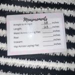 Jessica Simpson Black White Stripe Crochet Knit Sleeveless Tank Top Size L Photo 3