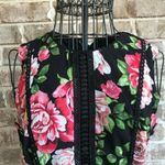 Disney  Princess Floral Sleeveless Dress Small NWOT Back Zip Fit Flare Cr… Photo 1