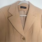 Tribal Wool Blend Peplum Blazer in size 10 Tan Photo 4