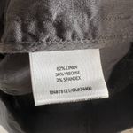 Eileen Fisher  Linen Blend Jacket Blazer Womens 16 Gray V-Neck Long Sleeve Casual Photo 5