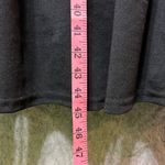 SheIn  Curve Black Pleated Midi‎ Dress Ruched V-Neck Short Sleeve Plus Size 1XL Photo 5