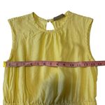 Everlane The Linen Open Back Yellow Dress Photo 11