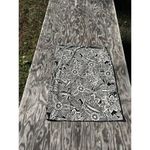 DKNY Women’s Size Large Black and Cream Pull On Skirt Y2k Fairy Floral Abstract Photo 1