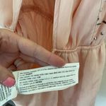 Hollister Sleeveless Studded Light Pink Romper ~ Open Racerback ~ Women’s Size M Photo 4