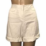 The Limited  Drew Fit Off White Walking Shorts Size 10 Photo 0