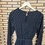 She & Sky  Black And Gold Dot Dress Size Small Photo 6