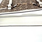 Giani Bernini  Tan Logo Jacquard Tote NWT Photo 9