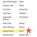 Coach  2” Branded Platform Leather Chelsea Boots w/ Stretch Panels & Pull-On Tab Photo 9