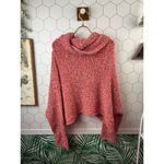 Free People BFF Cowl Neck Sweater in Scarlet Flame - Size - Small Photo 2