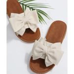 ✨Preppy Flat Slippers✨ Tan Size 8 Photo 3