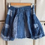 Ace & Jig  pleated linen mini skirt Photo 3