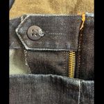 Ralph Lauren  Denim skirt, leather trim, zipper, size 8 Photo 7