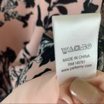 Parker  Pink Floral Cold Shoulder Mini Dress Size XS Pearl Paradise NWT Photo 6