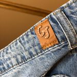 Gogo Jeans Distressed Straight Leg Mom Jeans Light Wash Juniors 9 Photo 8