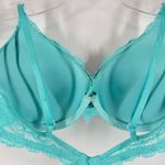 Victoria’s Secret Angels padded lace green mint bra size 36B Photo 5