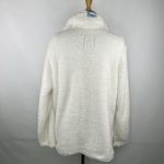 Members Mark Sz Large Cozy Sherpa Full Snap Jacket White Womens Long Sleeve Warm Photo 5