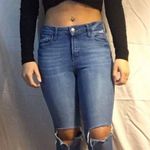 Divided Black Cropped Long Sleeve Photo 0