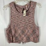 Free People FP Best of Us Knit Tank Top Marled Knit Onyx Blossom Combo S NWT Photo 0