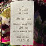 Uncle Frank  dress 3/4 Sleeves Multicolored M Photo 7