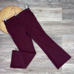 Amour Vert ‎ Beatrice cropped flare pants maroon Photo 7