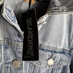 BLANK NYC  Dip Dye Distressed Denim Jacket NWT in Size Small Photo 2