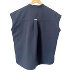 FIGS  Technical Collection Gray Rafaela Scrub Top Size Medium Photo 1