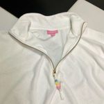 Stoney Clover Lane NWOT x Target Collab White Half Zip Terrycloth Sweatshirt M Photo 10