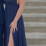 Lulus Navy Prom Dress  Photo 2