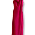 Forever 21 Hot Pink Silk Maxi Dress Photo 1