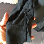 ZARA  WOMAN Black Button Down Shirt Size S Photo 2