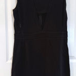 ALC Frank A.L.C. Black Sleeveless Mini Dress V-Neck Career Cocktail Party Size‎ 10 Photo 0