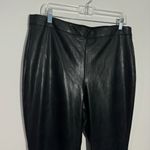EXPRESS NWT Super High Waisted Faux Leather Leggings In Black Size X-Large Photo 2