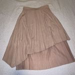 ZARA Basic Blush Angular Skirt Size XS Like New Photo 0
