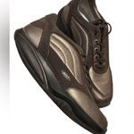 MBT Maliza Brown Leather Metallic Rocker Toning Comfort SZ 8 sneaker shoe Photo 8