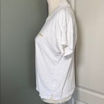 Rag and Bone  Pima Cotton Slub Logo Tee – White “the Very Best” Embroidery – Size M Photo 2