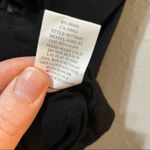 Theory  Black Ruffled Bodycon Mini Dress S Zip Front Jersey Knit Stretch LBD Photo 5