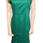 Lindy Bop Isla kelly green 50s style fishtail wiggle dress size US 10 Photo 0