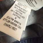 AGOLDE  Charli Sleeveless Button Front Denim Trucker Jean Vest Size Small Photo 8