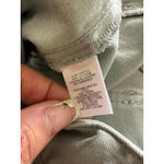 Ann Taylor LOFT Marisa Skinny Fit Utility Zip Pistachio Crop Denim Jeans Pants 8 Photo 4