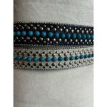 Rue 21 Studded Black & White With Turquoise Accents By Etc. Womens S/M Photo 3